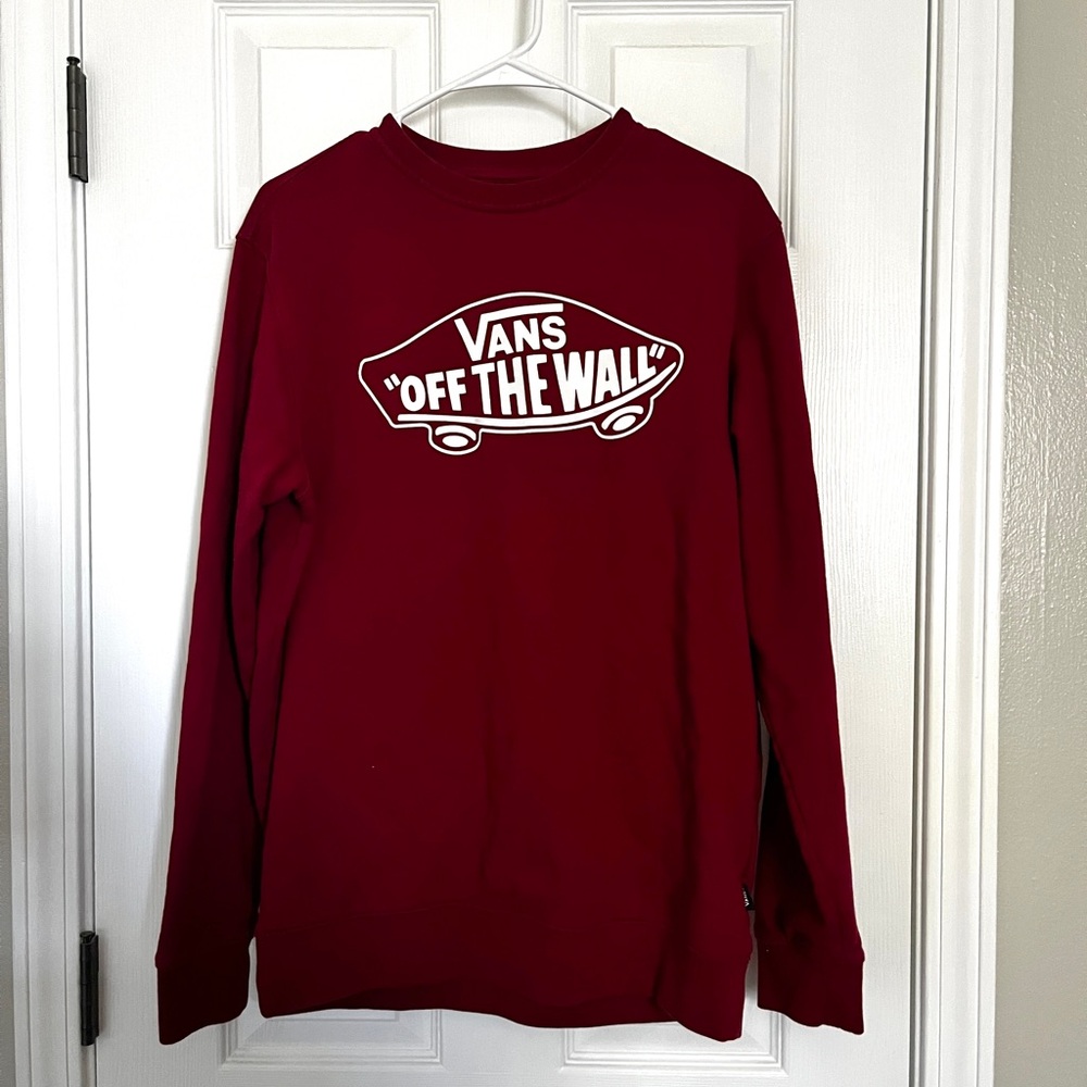 Vans Burgundy Sweatshirt